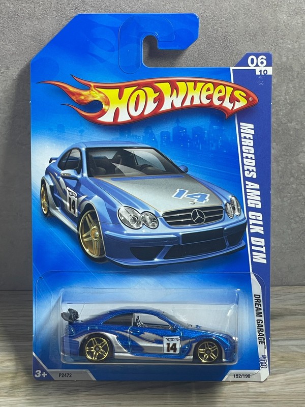 Hot Wheels - Dream Garage '09 - Mercedes AMG CLK DTM #06/10 - in Protector