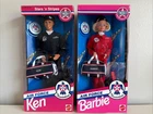 VTG 1993 Mattel Stars ‘n Stripes Air Force Barbie And Ken Set NIB