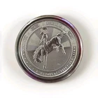 1 Troy oz Scottsdale Mint Cowboy Silver Round W/Buffalo Privy
