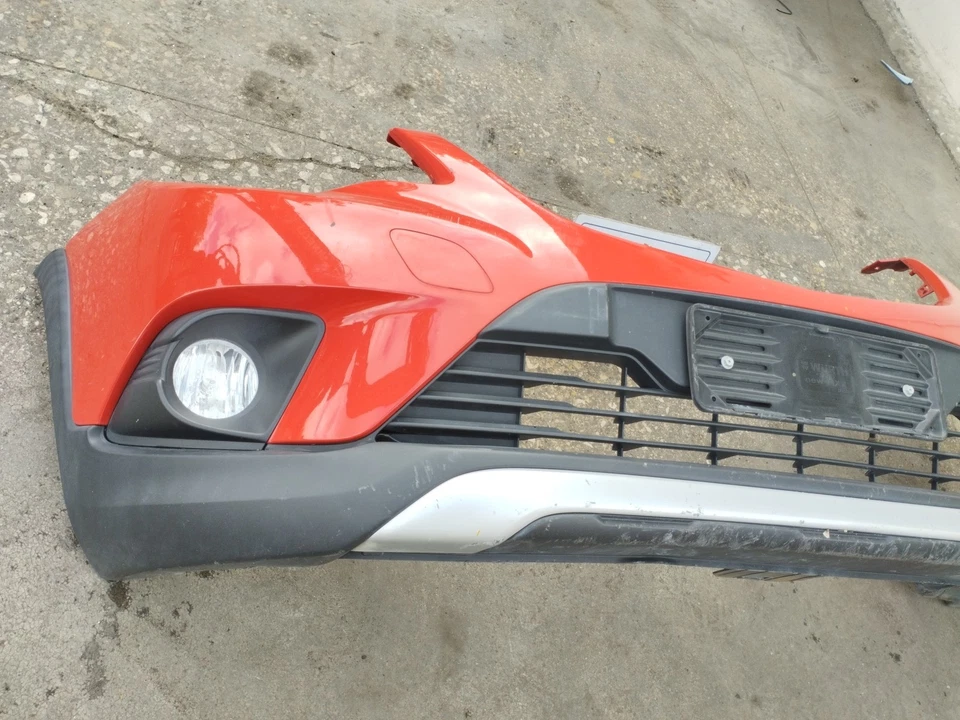 PARAURTI ANTERIORE OPEL KARL 1.0 BENZ 2015/2019 ROSSO CON FARETTI 00321450 - Immagine 4 di 4