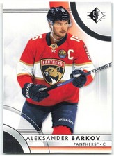 2023-24 SP Hockey #26 Aleksander Barkov Auto Florida Panthers