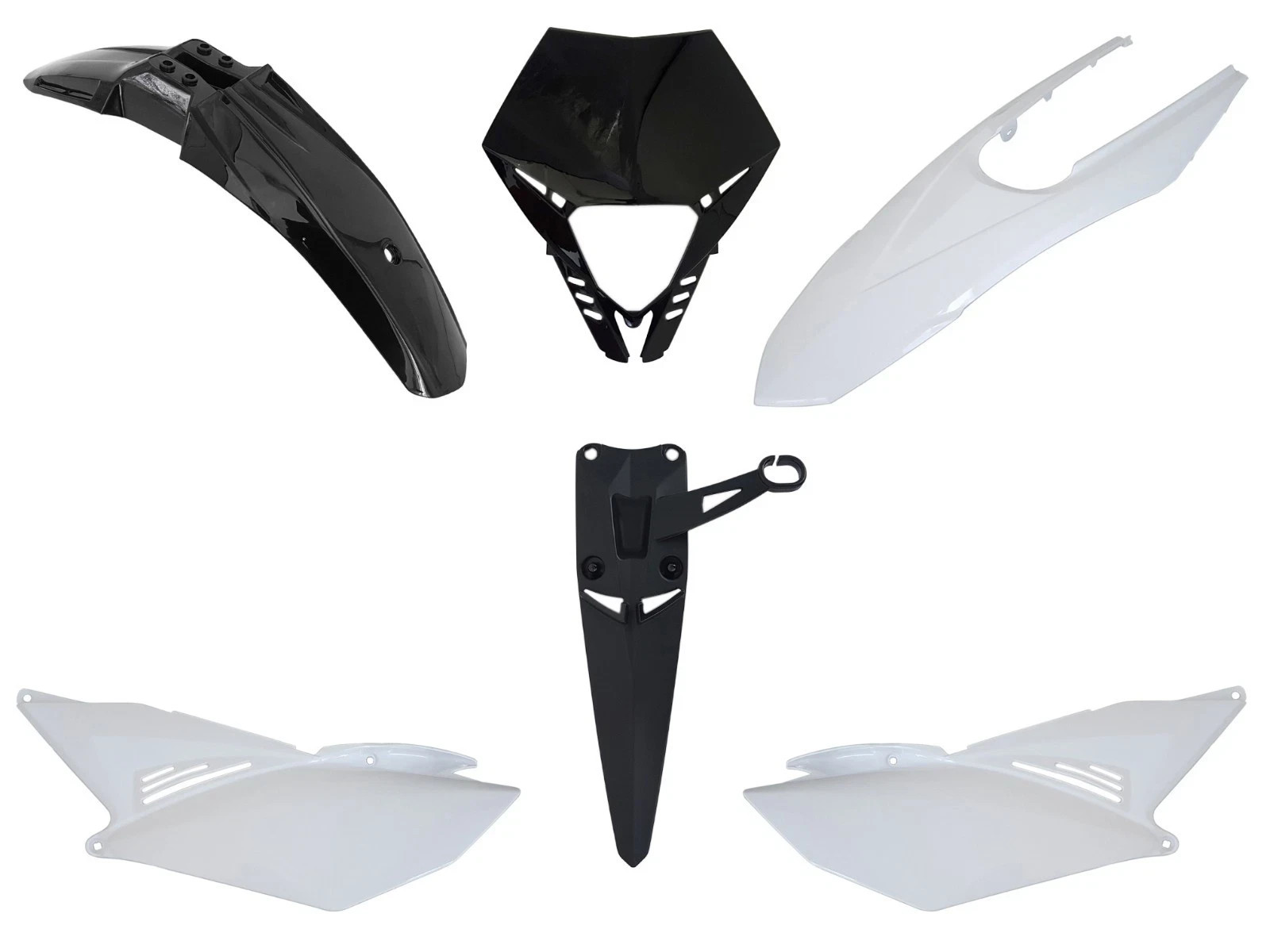 Kit carénages Beta RR plastique haute résistance aux chocs pour enduro