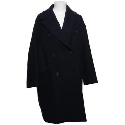 Massimo Dutti, Mantel, Damen, Größe: M, Blau, Viskose #LTN