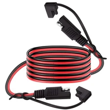 3M/10FT SAE to SAE Extension Cable Extension Cable 14AWG Quick Disconnect Wire