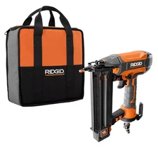 Pneumatic 18-Gauge 2-1/8 In. Brad Nailer with CLEAN DRIVE Technology, and Tool B