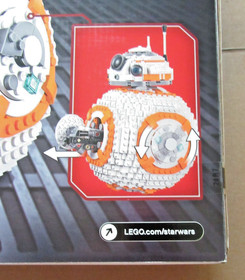 Lego Star Wars 75187 ~ BB-8 ~ NISB retired Droid  Rotating Head  Access Hatch