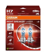 Osram Night Breaker Laser Headlight Bulbs 64210nl-2hb H7 Duo Pack Osram Night Breaker Laser Headlight Bulbs 64210nl-2hb H7 Duo Pack