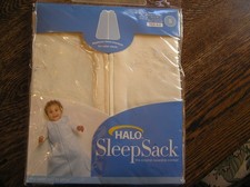 HALO Sleep Sack Wearable Cotton Blanket Size SMALL Birth 6 Months IVORY NIP 
