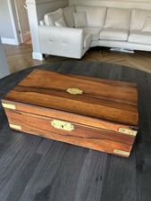 1800’s Antique early Victorian writing slope “John Unsworth 1845”