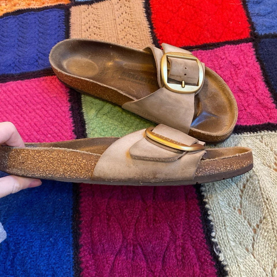 Sandalia Birkenstock Madrid Hebilla Grande Deslizable, TALLA 39 UE (8-8,5 EE. UU.) Foto 4 de 4