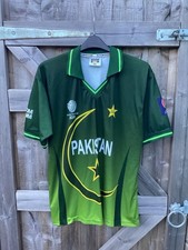 Pakistan Cricket Shirt World Cup 2011 Boom Boom Mens Size XL VGC