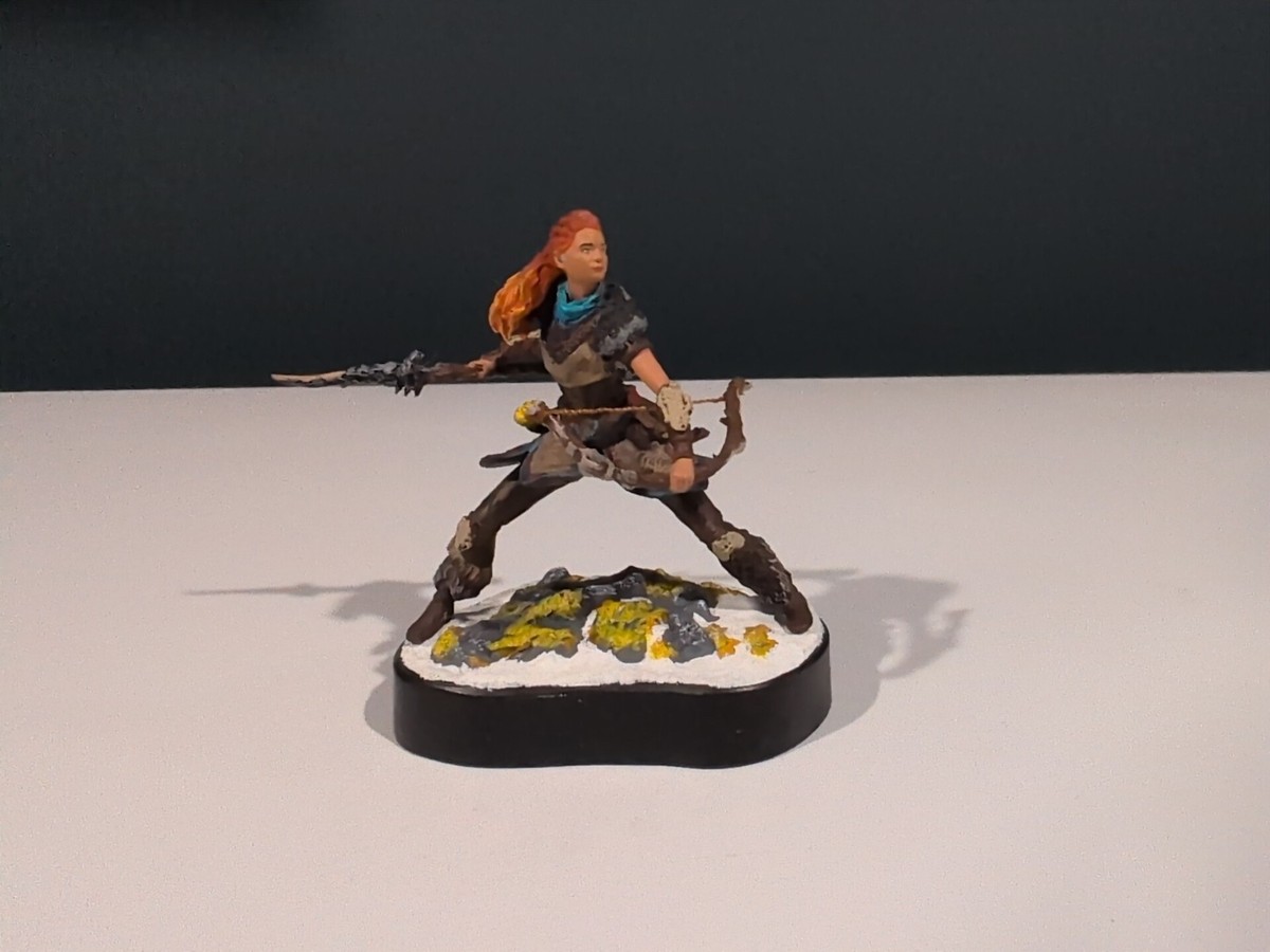 Horizon Forbidden West Collector's Edition Statue, Steel book, And