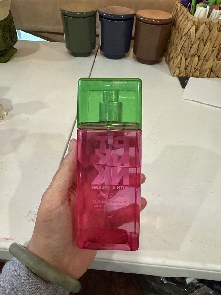 Victoria’s Secret ROSA Con Salpicaduras Cuerpo Suave y Puro Debe 8.4oz ¡RARO! Foto 3 de 4