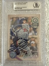 2018 TOPPS Gypsy Queen Dodgers CODY BELLINGER BAS Slab Baseball Card