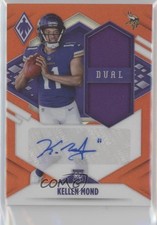 2021 Panini Phoenix RPS Rookie Dual Jersey Orange 20/125 Kellen Mond Auto 1ce5