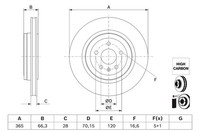 Bosch 0 986 479 J99 Bremsscheibe FüR Tesla
