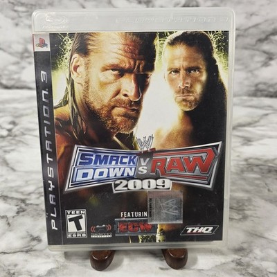 WWE Smackdown Vs. Raw 2009 - Sony Playstation 3 PS3 Complete CIB