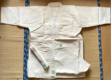 Yamato Nishiki Judo Gi Top Bottom Obi Size 3 Judogi 100% Cotton Made in Japan