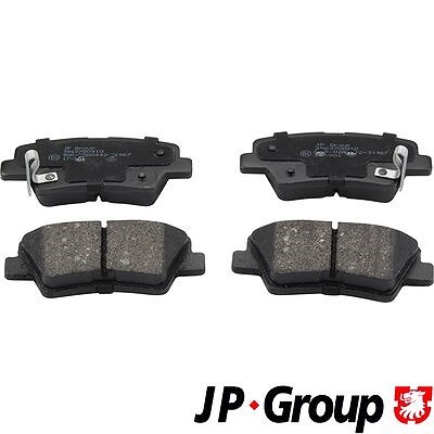 JP Group Bremsbelagsatz, Scheibenbremse Hinterachse U.A. FüR Hyundai, KIA-image