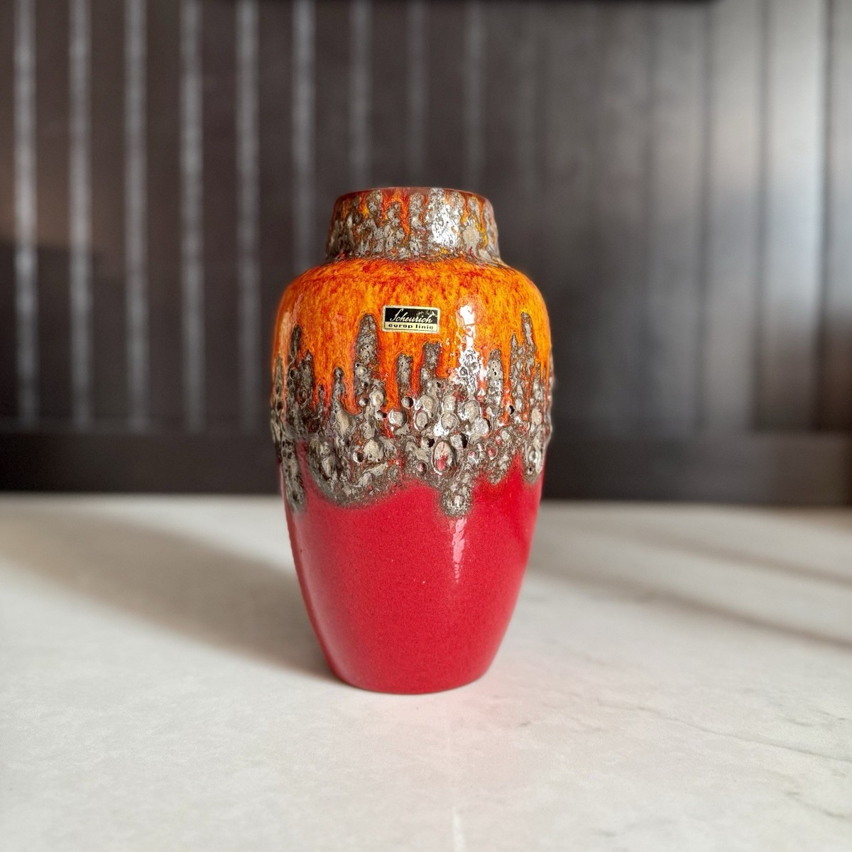 ビンテージ 西ドイツ 花瓶 フラワーベース / ファットラバ fatlava 50s