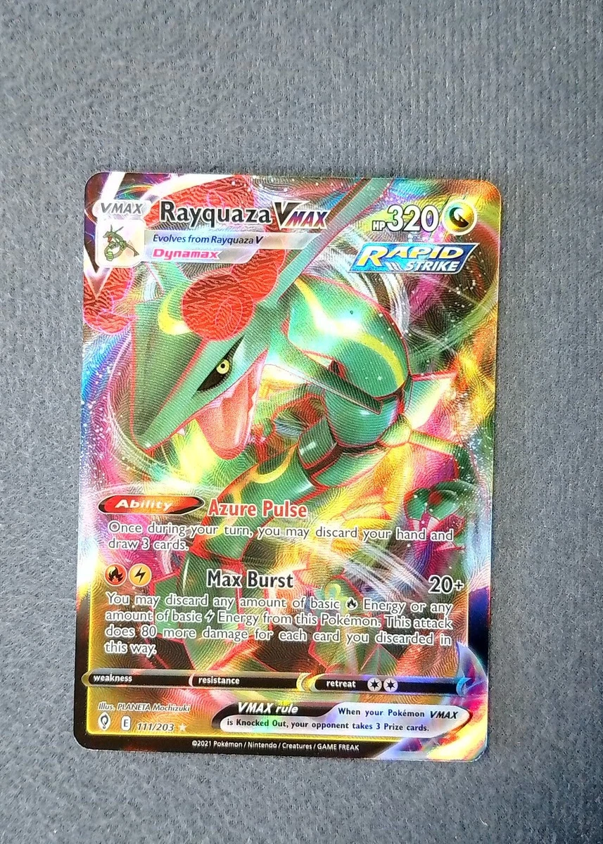 Rayquaza VMAX 111/203 SWSH07: Evolving Skies for sale | eBay