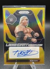 2024 Panini Prizm WWE Rikishi Legendary Signatures Auto Gold /10