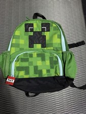 Pottery Barn Minecraft Creeper Backpack