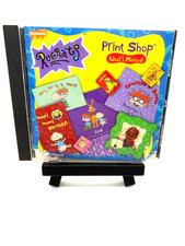 Nickelodeon Rugrats Print Shop CD-ROM, 1998 Nickelodeon Windows 95/98