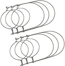 6 Pack Mason Jars Hanger Stainless Steel Wire Handles for Regular Mouth Mason Ja