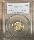New ListingPCGS MS65 1930-S Mercury Dime 10C Silver - San Francisco