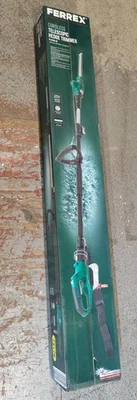 Telescopic Cordless Hedge Trimmer Ferrex 20V Bare Unit New