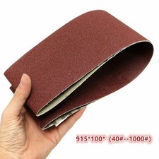 1pc Sanding Belts 100 X 915mm 4'' X 36'' Cloth Belt Sanders 40-1000 Grit New