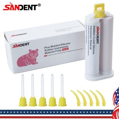 Dental Light BODY REGULAR Set PVS VPS Impression Material 50ML Cartridges