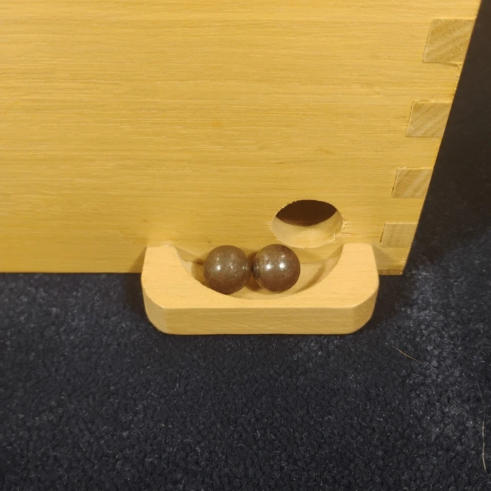 Labyrinth Maze Game with Ball All Wood Precision Control All Directions Cardinal - Image 2 of 4