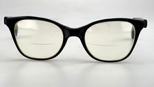 Vintage Metzler Eyeglasses Frame Only Cat Eye Black Germany