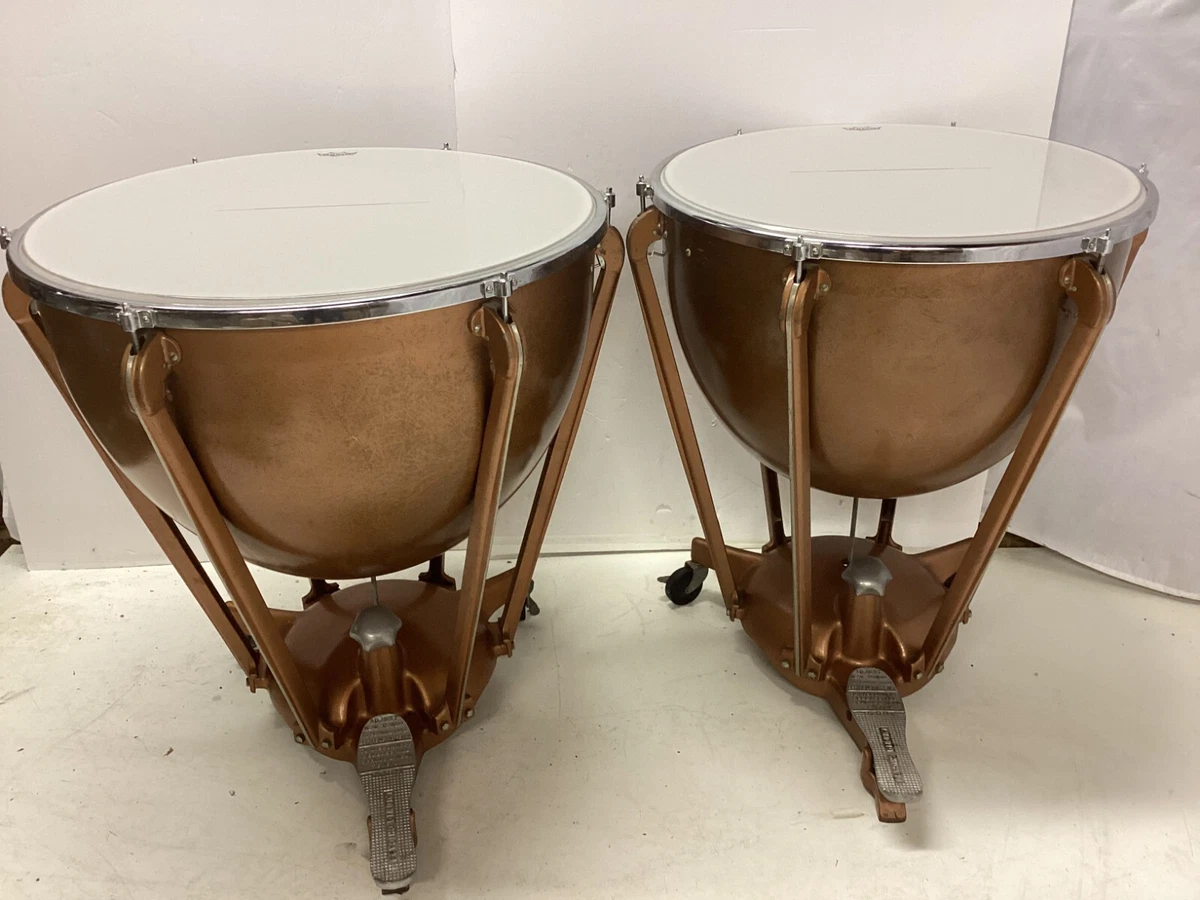 Pair of Ludwig Timpani 26 and 29 with New Heads Fiberglass eBay