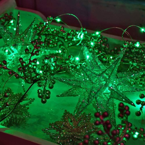 Solar Fairy String Lights 100-200 LEDs Outdoor Garden Christmas Party Decor Gift - Picture 10 of 21