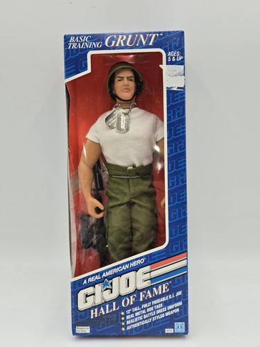 1992 Hasbro GI Joe Hall Of Fame Basic Training Grunt 12" Action Figure NIB - 第 1/3 張圖片