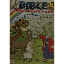 Bible Jumbo Coloring  Activity Book Paperback None and Bendon