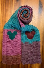 Disney Inspired Mickey Mouse scarf