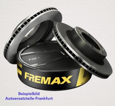 2x FREMAX BD-4287 Bremsscheiben VORNE RENAULT 18 + Variable , ESPACE I + FUEGO