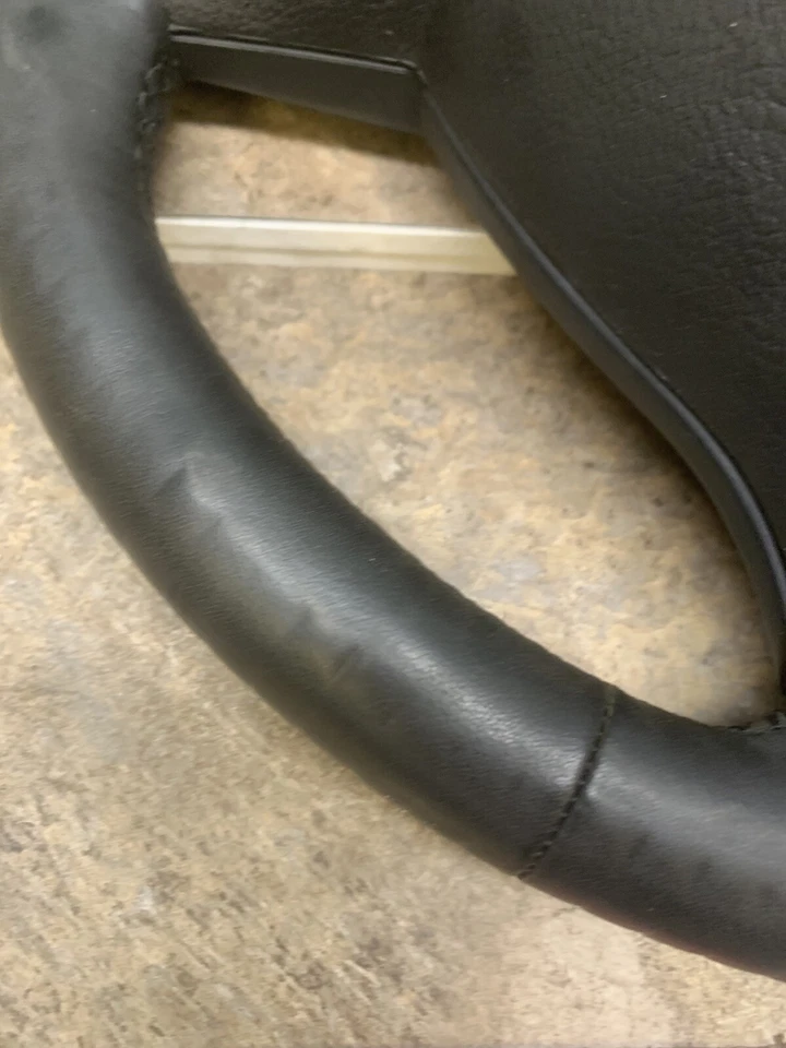 BMW 650I Volante 14 15 16 17 18 19 Cuero Negro Montaje OEM 32307851231 Foto 4 de 4