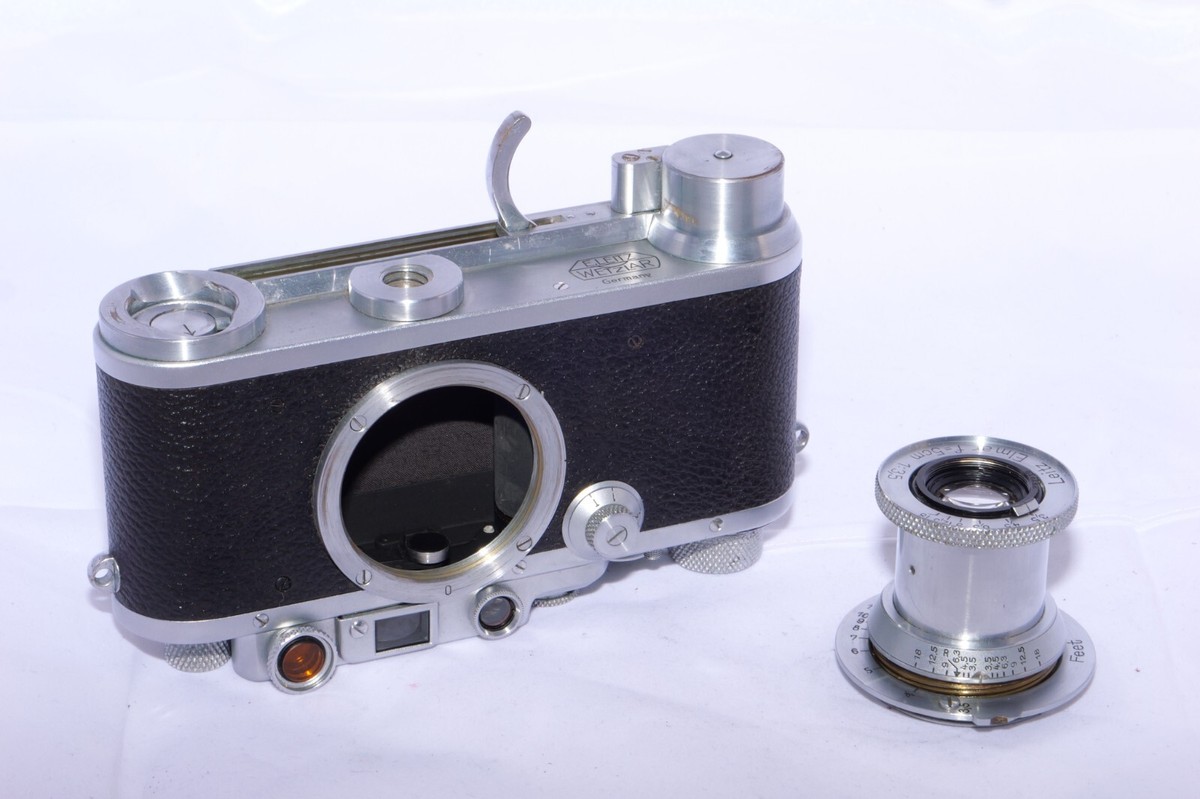 Leica IIIA, Leitz Elmar 5cm/3.5, SCNOO Rapid Winder, OKARO RF