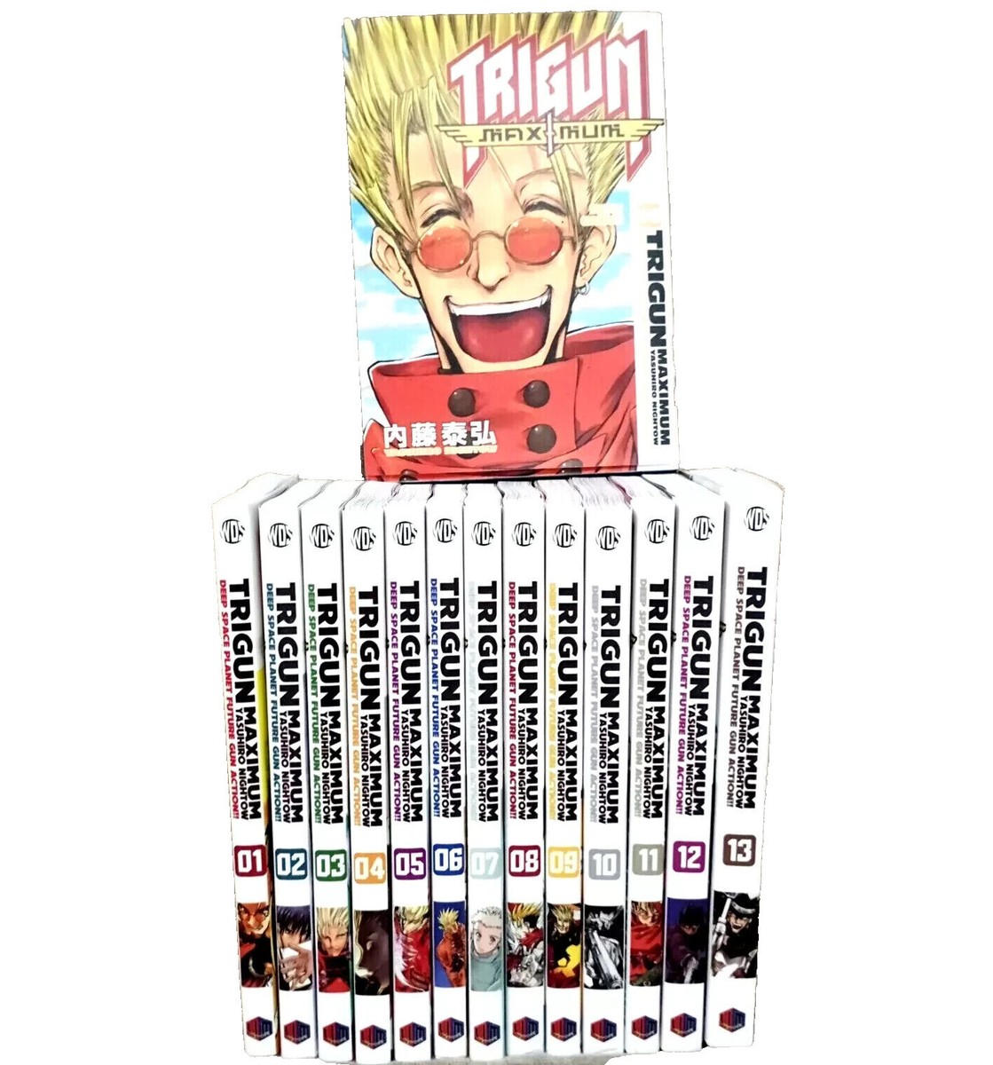 Manga Trigun Maximum Vol 1-14 End Complete Set by Ysuhiro Nightow