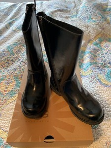 black leather ugg boots uk