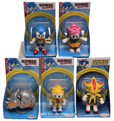 SONIC THE HEDGEHOG Classic Lot / Set, Sonic Amy Rhinobot Ray Super Shadow New