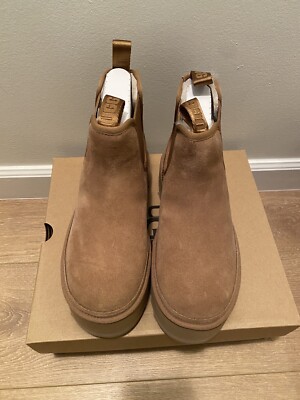 AUTHENTIC UGG NEUMEL PLATFORM CHELSEA BOOTS~CHESTNUT BROWN AUTHENTIC UGG NEUMEL PLATFORM CHELSEA BOOTS~CHESTNUT BROWN