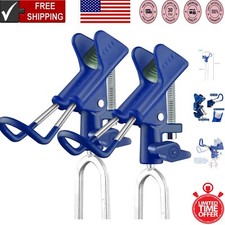 Universal Fit Bank Fishing Rod Rack with 360  Adjustment for All Rod Types