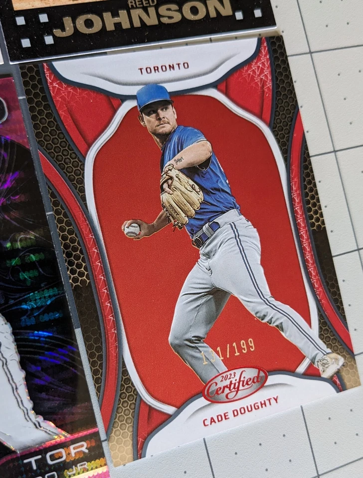 Toronto Blue Jays 96 Baseball Card Lot Rookies Prospects Cade Doughty #d/199 - Image 2 of 4