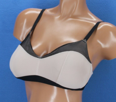 Lively Wireless Lined Insert T-shirt Bra Size Small #E609